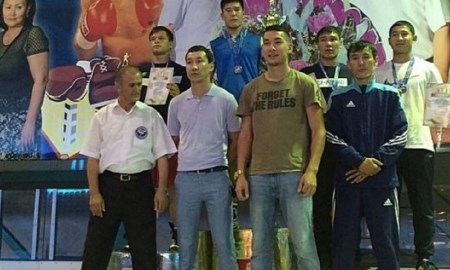 Боксер из Актау Нурдаулетов завоевал золотую медаль на международном турнире в Костанае