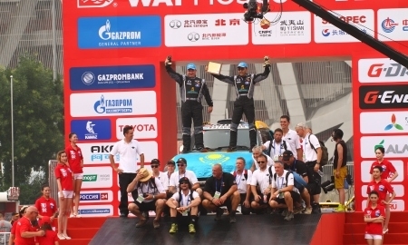 «Astana Motorsports» торжественно финишировала на подиуме ралли-марафона «Silk Way Rally 2016» в китайском городе Пекин