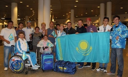 Паралимпийская сборная Казахстана отправилась на сборы в США перед Олимпиадой 