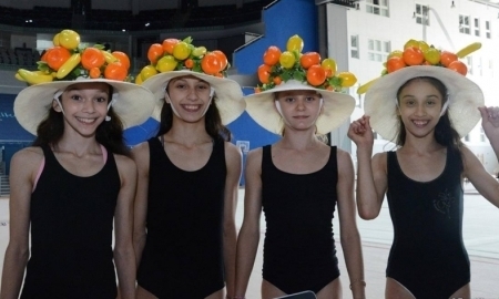 Казахстанки выступили на Кубке мира по художественной гимнастике в Баку 