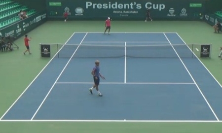 Попко проиграл на старте Челленджера в Астане