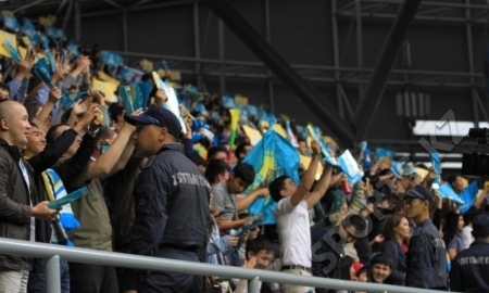 На матче «Астана» — «Селтик» присутствует 29 тысяч зрителей
