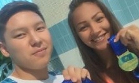 Жамбылская спортсменка завоевала семь золотых медалей на республиканских соревнованиях по плаванию