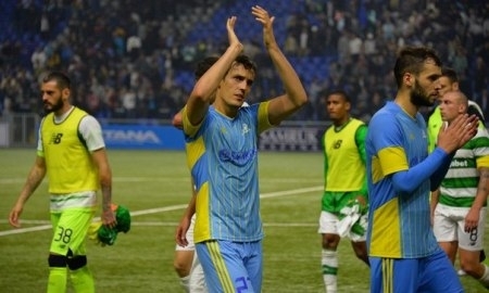 Логвиненко — лучший игрок «Астаны» в матче против «Селтика» по показателю Instat Index