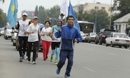 Эстафета «Бег мира» остановится в Астане на три недели