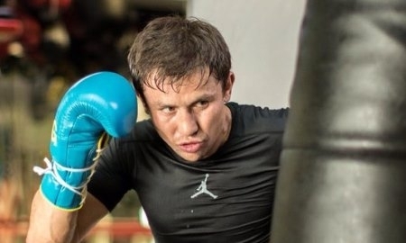 Головкин продолжает подготовку к бою с Бруком