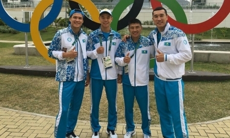 Казахстанские боксеры прибыли в Рио