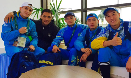 Казахстанские боксеры в Рио тренируются в защищенном от глаз соперников ринге