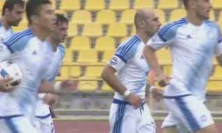 Видео гола Гогуа в матче Премьер-Лиги «Ордабасы» — «Атырау» 2:1 