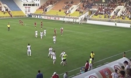 Видео гола Бочарова в матче Премьер-Лиги «Актобе» — «Акжайык»