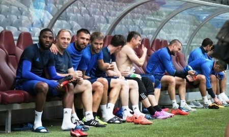 Фоторепортаж с тренировки «Окжетпеса»