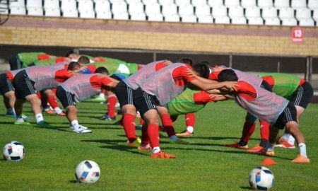 Фоторепортаж с тренировки «Алтая»