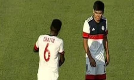 Видео гола Тунгышбаева в матче Лиги Европы «Ордабасы» — «Чукарички»