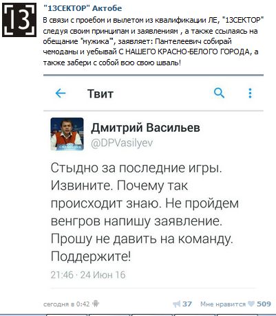 Когда ФФК не поможет. Почему «Актобе» и «Ордабасы» покинули Лигу Европы