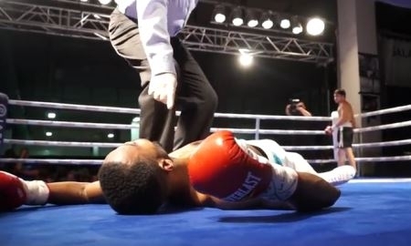 Видео нокаута в бою Хусаинов — Винсент