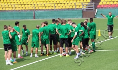 Фоторепортаж с предыгровой тренировки «Жальгириса»