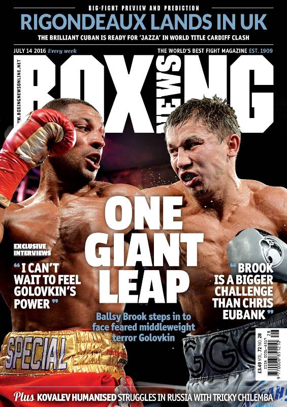 Головкин и Брук — на обложке нового выпуска старейшего журнала о боксе