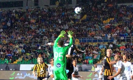 Фоторепортаж с матча Лиги Европы «Кaйрат» — «Мaккаби» 1:1