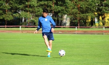 Фоторепортаж с тренировки «Окжетпеса» в Костанае