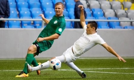 Фоторепортаж с матча Премьер-Лиги «Астана» — «Атырау» 2:1