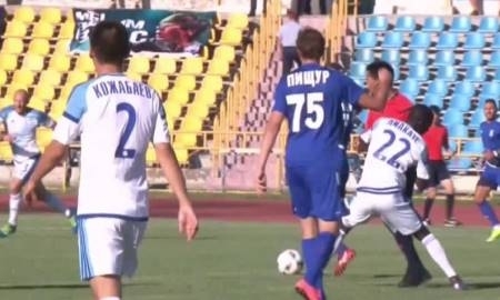 Видео гола Сулея в матче Премьер-Лиги «Ордабасы» — «Тараз»