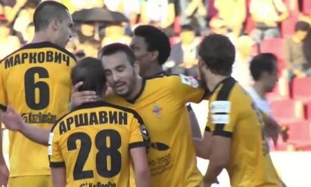Видео второго гола Тавамбы в матче Премьер-Лиги «Иртыш» — «Кайрат»