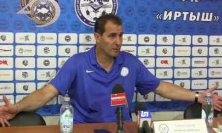 Видео послематчевой пресс-конференции игры Премьер-Лиги «Иртыш» — «Кайрат» 2:3