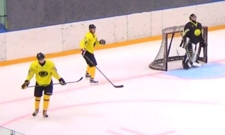 «Сарыарка» провела тренировку перед отъездом на сборы