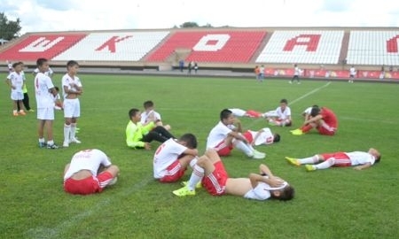 Слезы поражения юных футболистов