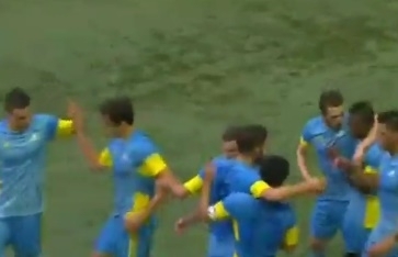 Видео гола Аничича в матче Лиги Чемпионов «Астана» — «Жальгирис»