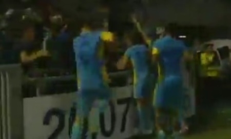 Видео второго гола Аничича в матче Лиги Чемпионов «Астана» — «Жальгирис»