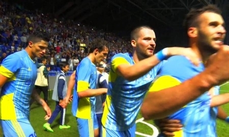 Видеосюжет о матче Лиги Чемпионов «Астана» — «Жальгирис» 2:1