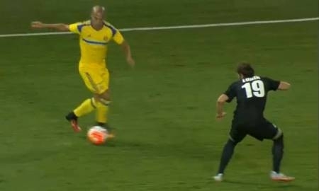Видео гола Таля Бен-Хаима в матче Лиги Европы «Маккаби» — «Кайрат»