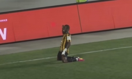 Видео гола Гоу в матче Премьер-Лиги «Кайрат» — «Тараз» 3:1