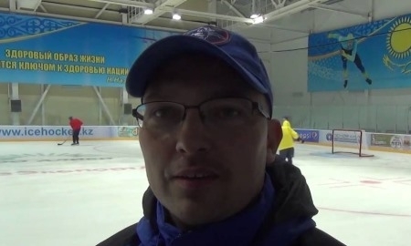 «Кулагер» провел первую тренировку на льду 