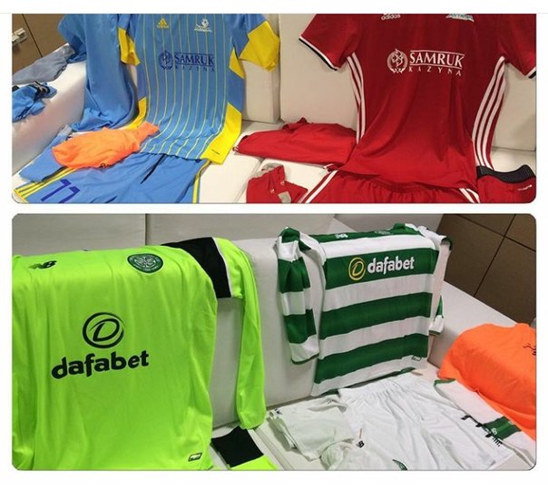 «Астана» и «Селтик» определились с формой на матч