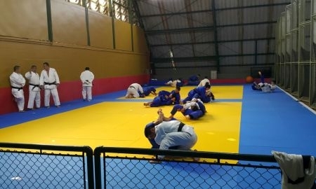 Олимпийская сборная Казахстана по дзюдо проводит тренировки в Сан-Паулу
