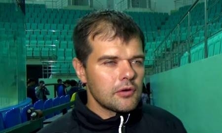 Видео послематчевой пресс-конференции товарищеской игры «Темиртау» — «Номад» 6:2