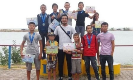 Девять медалей привезли актауские яхтсмены с чемпионата Казахстана