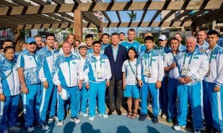 Кулибаев встретился с казахстанскими спортсменами в Рио