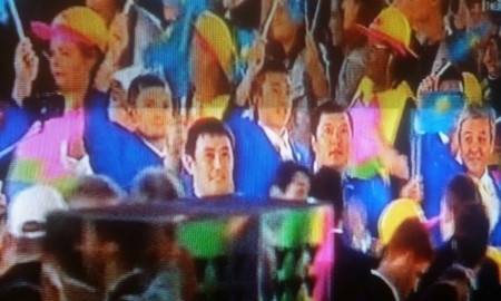 Национальная сборная Казахстана прошлась на Параде атлетов Рио-2016