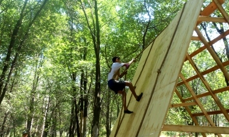 Экстрим-соревнования посвятила молодежь Алматинской области олимпийской сборной РК