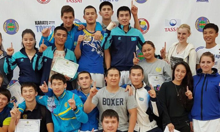 Спортсмены из Актау стали лучшими на чемпионате Казахстана по каратэ-до