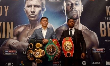 78% британских болельщиков уверены в победе Головкина над Бруком