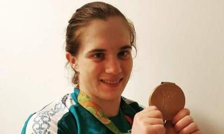 Аким Алматинской области поздравил Горичеву с олимпийской «бронзой»