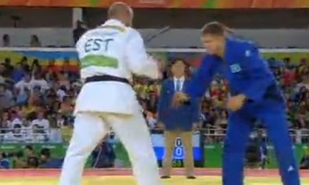Видео схватки Олимпиады-2016 по дзюдо Раков — Минашкин