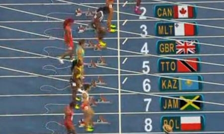 Видео забега легкоатлетки Зябкиной первого раунда стометровки Олимпиады-2016