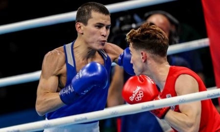 Фото боксерского поединка Олимпиады-2016 Саттыбаев — Окасио