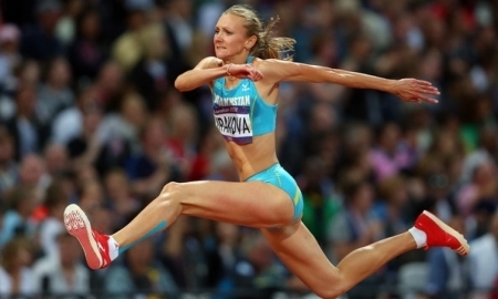 Видео выступления Рыпаковой в квалификационных соревнованиях тройного прыжка Олимпиады-2016