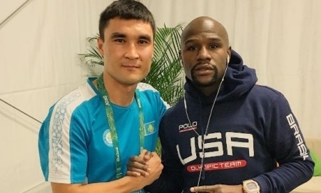 Сапиев встретился с Мейвезером на Олимпиаде в Рио